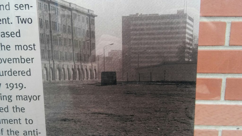 Doodsstrook Muur oost west Berlijn